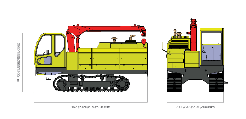 Crawler-Type Mobile Power Station for Long-Distance Pipeline Construction