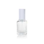 Clear 60ml Liquid Foundation Bottles Square Glass Pump Bottles