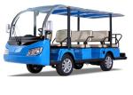 11 Seats Electric Sightseeing Bus 4 Wheel Electric Shuttle Car