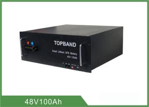 Quality LiFePO4 Battery For Tele Communication , Over 4000 cycles 48V 100Ah Lithium Battery wholesale