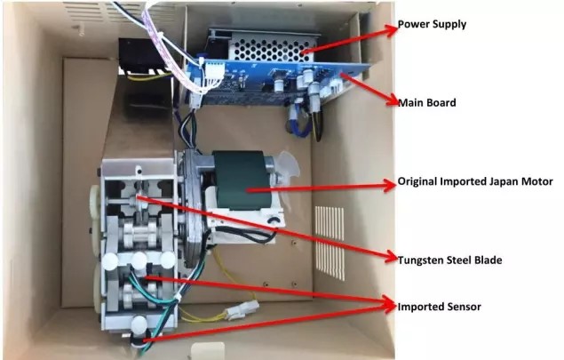 Shopping Mall Ticket Counter / Ticket Cutting Machine Anti - Hacking Function
