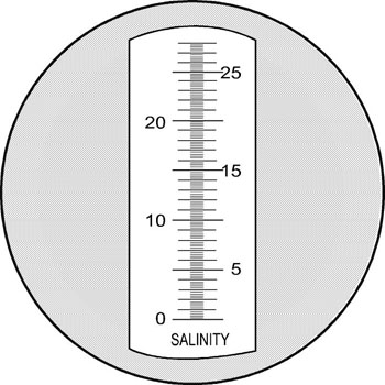 Optical Hand Held Salinity Refractometer High Precision Measurement