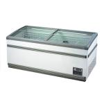 Frost Free Commercial Combi Island Freezer With EBM Fan Motor For Condenser