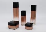 Anti Leakage 40ml Square Empty Cosmetic Bottles Gradient Cosmetic Toner Bottle