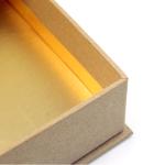 High End Kraft Cardboard 2mm Luxury Gift Boxes With Magnet Cap