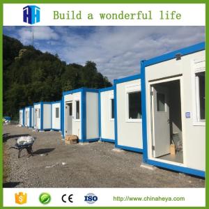 Quality prefab sandwich panel folding container van house for sale philippines wholesale