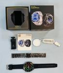 Men Rtl8762t Cpu Bt5.0 Fitness Tracker Smart Watch With Blood Pressure Oxygen
