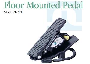 Quality TCF1 Series Truck Accelerator Pedal , Electronic Floor Mounted Foot Throttle Pedal wholesale