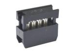 8 Pin Female IDC Wire Circuit Board Ribbon Connectors 2.54mm PBT Material