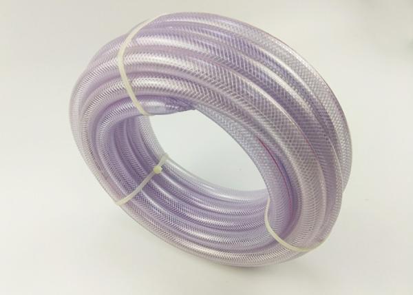 Fiber Polyester Reinforced Flex Clear Plastic Hose Pipe Tube SGS , ROHS