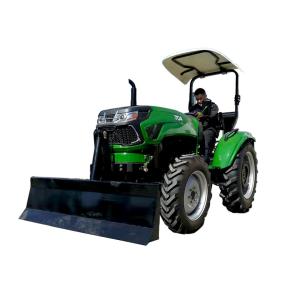 Quality 70HP Front Loader Trailer Four Wheel Tractor With Agricultural Machinery Parts wholesale