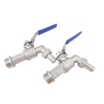 Floating Ball Valve Garden Hose Bibcock Stop Taps Customization Forged Stainless