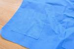 CE ISO SMS Breathable Nurse Uniform Scrubs Short Sleeves Disposable Scrubs Sets