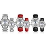 20mm Buckle Couple'S Quartz Wristwatch 10mm Case Unisex