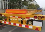 Telescopic Boom 40t Sidelifter Trailer Lifting Mechanism With Air Suspension