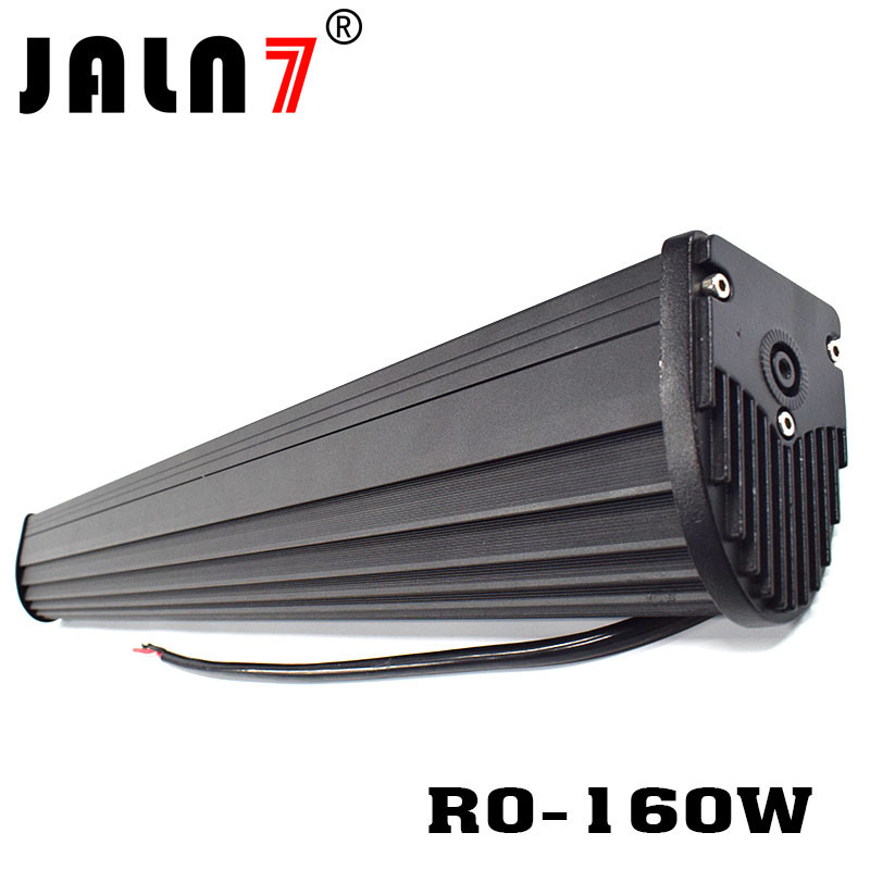 LED Light Bar JALN7 160W CREE Spot Flood Combo LED Driving Lamp Super Bright Off Road Lights LED Work Light Boat Jeep