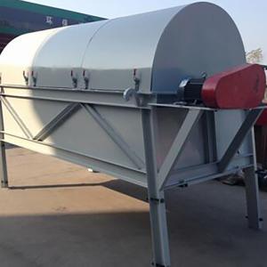 Quality 1.5KW Drum Type Vibrating Screener 5cm Screen Hole Rotary Screening Machine wholesale