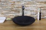 Custom Commercial Stone Sink Basin , Stone Kitchen Sink Carved Stone Floating