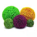 Backyard Boxwood Artificial Plant Balls , Artificial Hanging Flower Balls