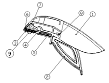 5.5mm Disposable Skin Stapler