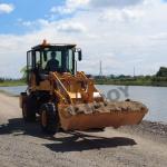 Rate Load 1500 Kg 1.5 Ton Wheel Loader Construction Axle MCL926 Articulated