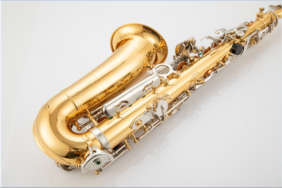 Hot sale SLADE Eb brass accesorios para blue red black decorative coloured alto saxophone with case Saxophone - Verified