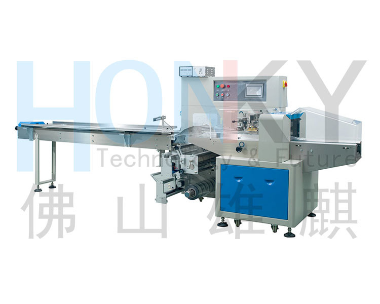 AC 220V 150 BPM Filling Packing Machine Horizontal Flow Wrapper