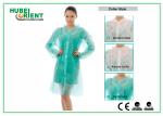 Disposable PP/SMS/MP/Tyvek Non Woven Lab Coat for Hospital Nursing with Velcro