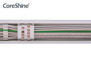 Quality 4 Foot 8 Wires Pre Wired Linear Trunking For Commercial Lighting wholesale