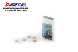Quality 12 Grams Blueberry Flavor Sour Fruit Candy Dental Mints Halal Products wholesale