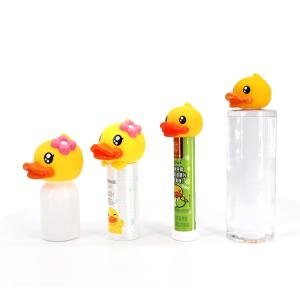 Quality Vinyl PVC Plastic Toys Yellow Cute Duck Head For Party Decoration wholesale