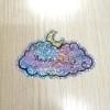 Rainbow Effect Self Adhesive Label Stickers OPP Laser Hologram Sticker