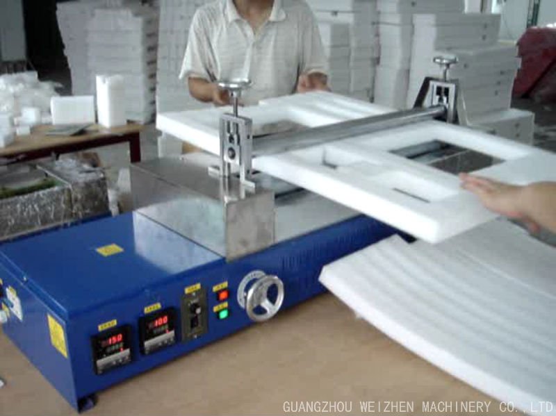 Electric Driven WZ-S800L Packaging Foam Hot Melt Glue Roller Coat Machine
