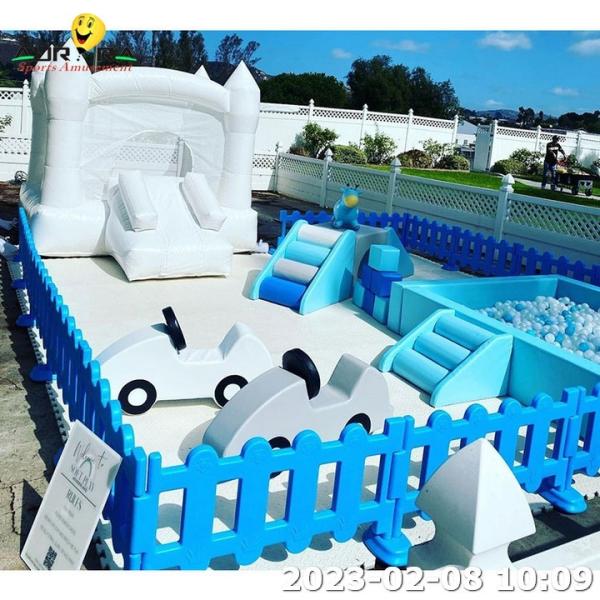 EN71 Outdoor Inflatable Soft Play Equipment Ball Pit Soft Play Sets Kids Play