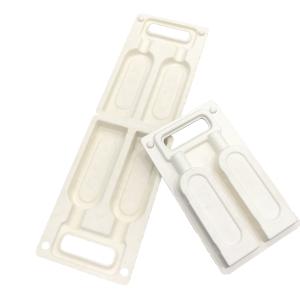 Quality Inner Bamboo Paper Tray , White Thermoformed Clamshell Packaging wholesale