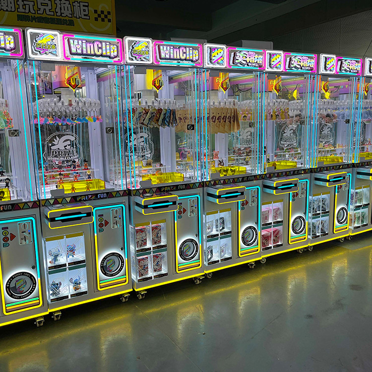 2025 New Mini Luxury Clip Game Machine 28 Clips Gift Toys Machine