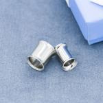 Thin Ear Tunnels Stainless Steel Ear Stretchers Double Flared