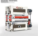 1600 mm width 2 heads 2 sides calibrating belt sanding machine BSG2616R