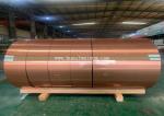 UV Resistant glossy 5ft Width 5052 Aluminum Coil Copper Colored