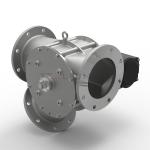 Powders Granular Pneumatic Diverter Gate Valve Plate Structure DV Type