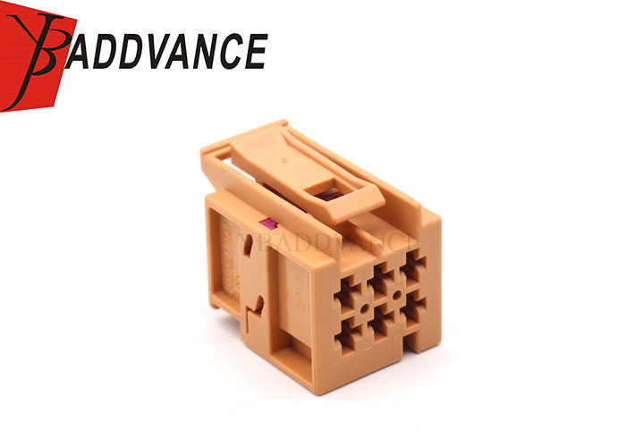 6Q0937711A 6 Pin Female Flat Contact Connector For VW Audi Skoda Seat