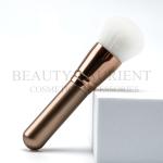 Gold Wooden Handle Pressed Powder Foundation Brush 45g Lightweight