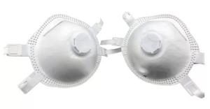Quality Breathable Valved Dust Mask , N95 Mask With Exhalation Valve CE Certificated wholesale