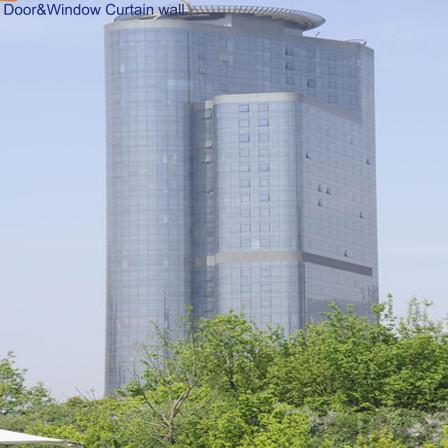 50mm - 200mm Classy Structures Aluminum Curtain Wall System Precision Aluminium