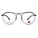 FM7124 Round Top Bar Stainless Steel Womens Optical Frames For A Timeless Chic