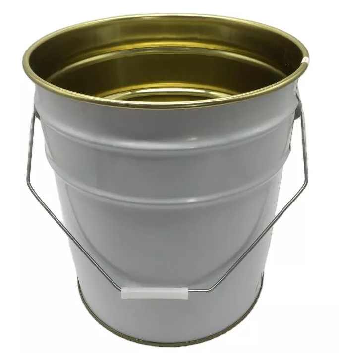 SGS 4 Liter Empty Tin Can With Lid Metal Glue Can