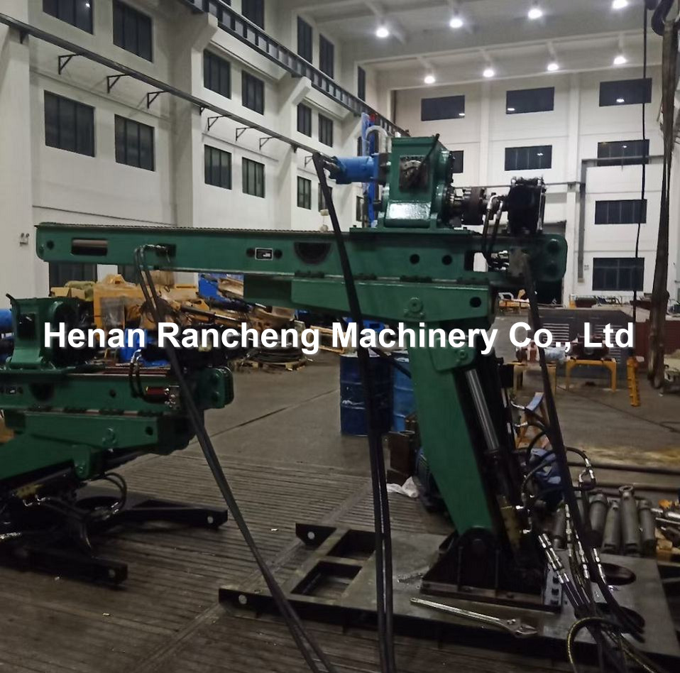 40m - 60m Depth Engineering Drilling Rig 27KW Engine Rock Anchor Drilling Machine