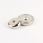 Chrome Coating Strong Neodymium Cup Magnet YYA60 D60x15mm