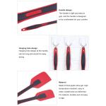 LFGB Standard Non Stick 11 Piece Silicone Turner Spatula