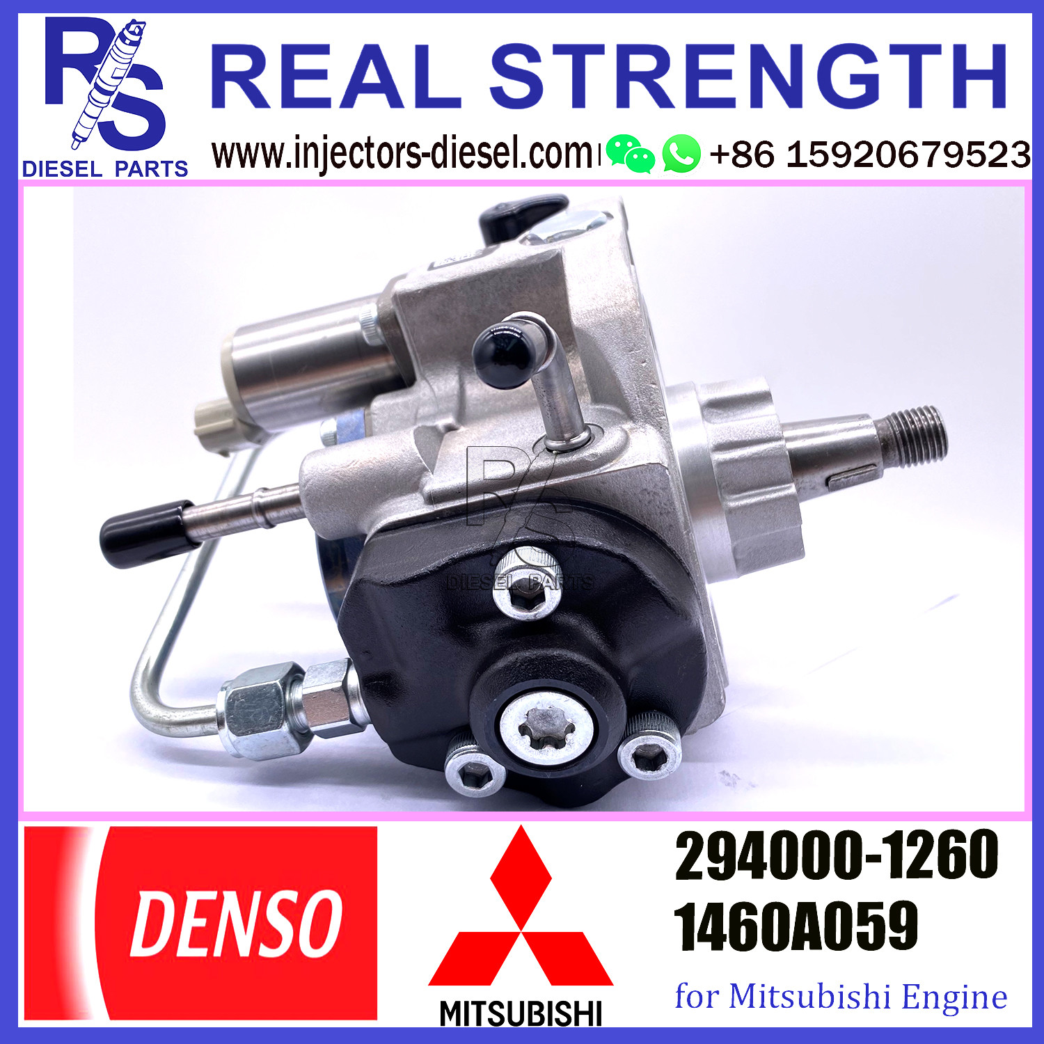 Common Rail Pump 294000-1260 for Mitsubishi engine DENSO pump 294000-1260 1460A059
